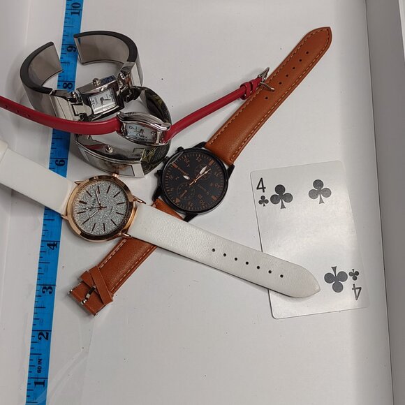 Lot Of 5 Untested Misc Watches - Picture 2 of 6